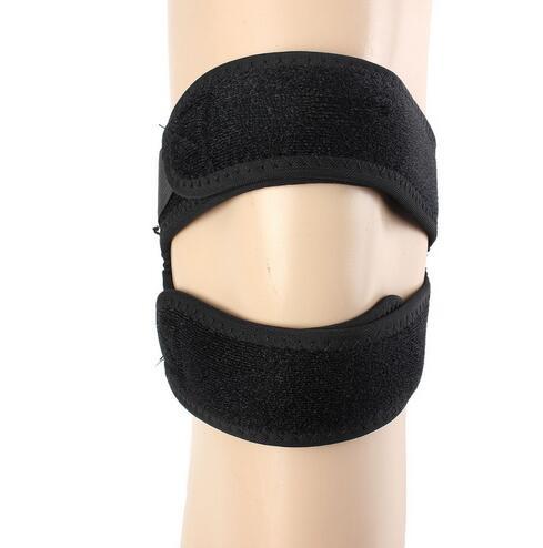 1pcs Adjust Padded Knee Support Patella Brace Bandage Tendon Strap Belt Jumper GYM Elastic Knee Pads Breathable Running Kneepad