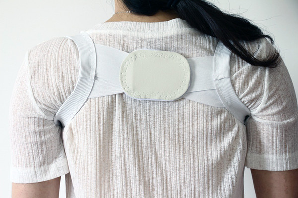 Wholesale White Shoulder Posture Corrector Strap Chest Women Back Brace Belt Band Vest Chest Brace Support Belt Band Posture Corrector