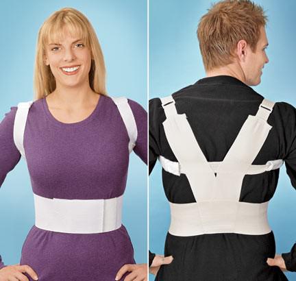 Magnetic Back Shoulder Corrector Posture Orthopedic Support Belt Brace S M L XL