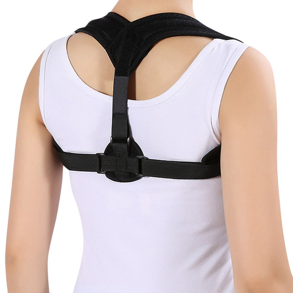 Adjustable Back Posture Corrector Clavicle Correction Belt Shoulder Brace Upper Back Posture Correction Corset Spine Support Belt +B