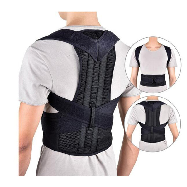 Back Posture Correction Shoulder Corrector Support Brace Belt Therapy Shoulder Lumbar Spine Brace Support Belt Health Care for Men Women