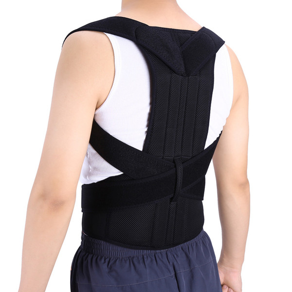 Adjustable Adult Corset Back Posture Corrector Back Shoulder Lumbar Brace Spine Support Belt Posture Correction For Men Women