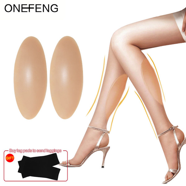 2019 Hot Sale Silicone Leg Onlays Body Beauty Soft Pad Correction of Leg Type Conceal Weaknesses Factory Direct Selling