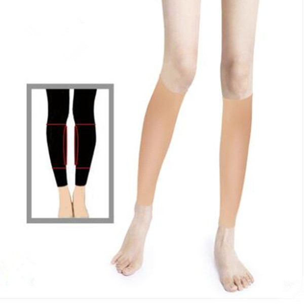 Silicone leg Enhance Shaper leg calf birthmark scar cover Soft Calf Pad Body Beauty Leg Correctors For Lady user