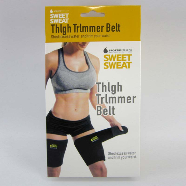 New Woman Leg Shaper Sauna Sweat Thigh Calories off Warmer Slender Slimming Legs Fat Thermo Neoprene Compress Massage Belt