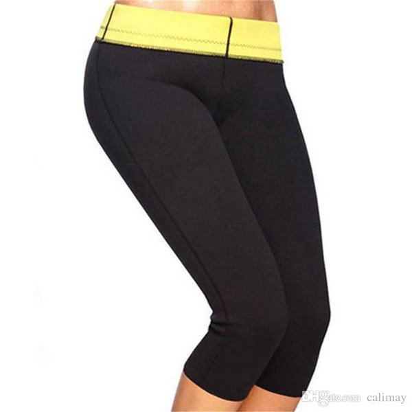 Free shipping Hot Shapers Pants Women Slim Body Shaper Panties Pant Stretch Neoprene Hot Shapers Workout Slimming Cincher Top Fashion