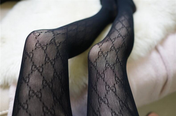Hot Sale Sexy Women Lady Lace Through Leggings Pants Foot Black White Luxury Brand leg shaper 2018 new arrival