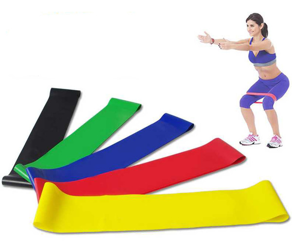 Natural Latex Pull Up Assist Band Fitness Resistance Band CrossFit Yoga Exercises Looped for 15-45Lbs Training Equipment