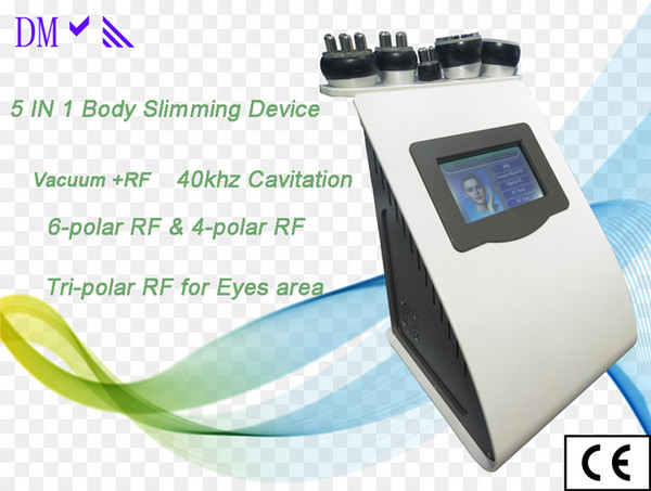 ultrasonic cavitation tripolar rf vacuum skin tightening equipment portable body slimming machine