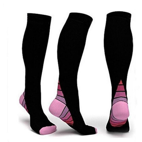 Good Sports Compression Socks Suitable for Athletic Fit for Running Shin Splints Flight Travel Sports Knee High Compression Sock