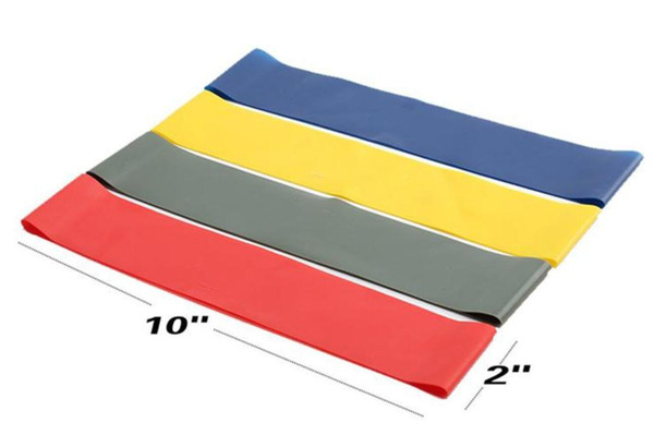 Hot 100% Natural 600*50*0.7mm Latex Body Building Fitness Exercise High Tension Muscle Home Gym For Leg Ankle Weight Training