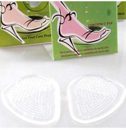 10000pcs (5000Pairs) Gel Silicone Foot Half Sole Insoles Shoes Care Cushion Pad Insole Comfy DHL Free Shipping