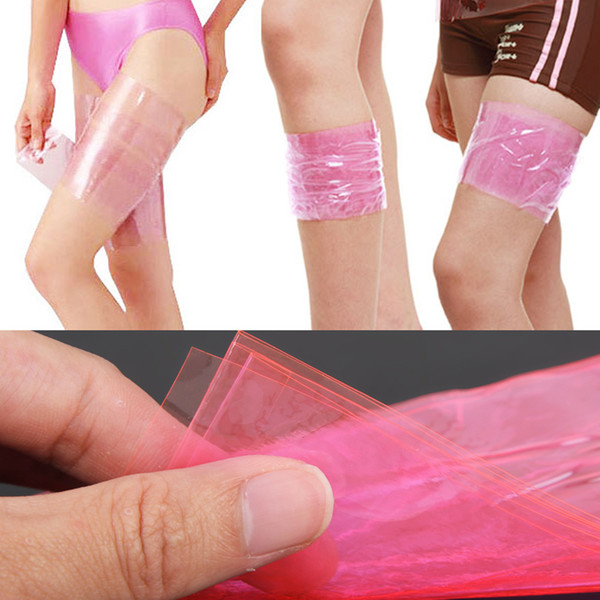 2pcs/set Women Sauna Leg Slimming Wrap Belt Burn Body Shaper PVC Fitness Thigh Slimming Patch Lose Weight Products Shape