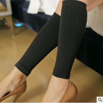Professional Black/Skin Powerful Pressure Antiskid Shank Shaper Resilient Anti-chafe Calf Belt Body Sculpting & Slimming HA095