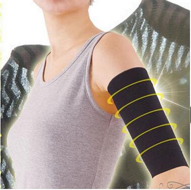 HOT SALE 2 SLIMMING BLACK ARM BELT BAND TONING CONTROL SHAPER CALORIE MASSAGE FAT BUSTER FOR WOMEN