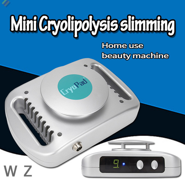 Factory Price 2019 Mini CryoPad Portable Home Use Cryo Fat Freezing Machine Lipo Slimming Machine Body Shaper Slimming Machine CE/DHL