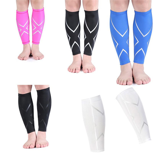HOT Compression Calf Sleeve Leg Basketball Soccer Football Socks Gym Calf Guard Jogger Bicycle Warmer Leg Shinguards Compressport