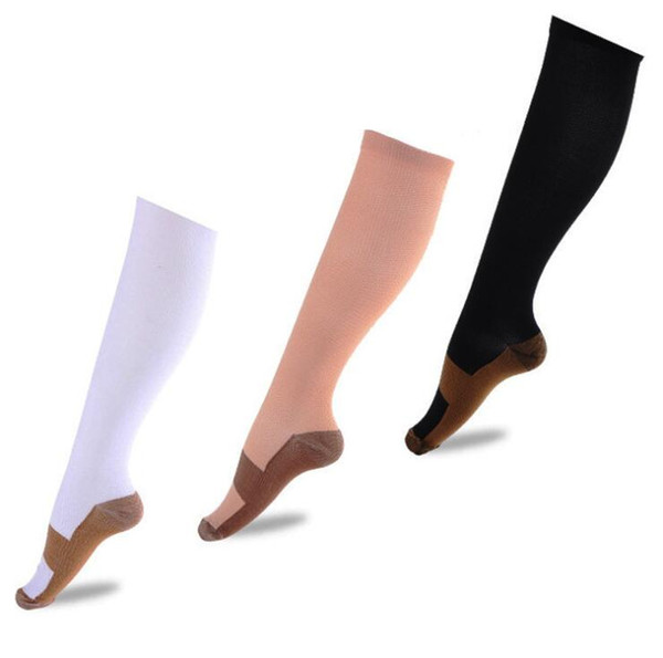 New Copper Compression Socks Anti Fatigue Compression Stockings Socks Unisex Sports Running Magic Stretch Compression Socks