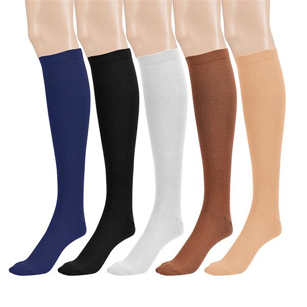 5 colors compression socks in 2 sizes available unisex miracle socks Anti Fatigue Compression