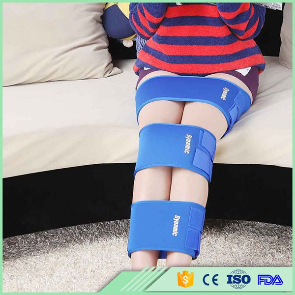 3-Belt Ajustable O&X Leg Orthotic Tape Posture Corrector Legs Belt O Leg Orthotics Legs Corrector Use Day and Night Free Size