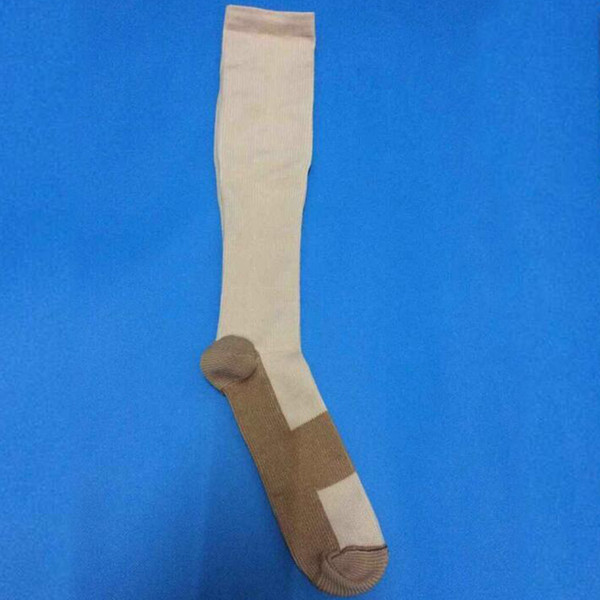 Stock S-XL Top Quality Hot Anti Fatigue Copper Compression Socks Body Shaper Sports socks Unisex Slimming stockings 200pairs OPP bag