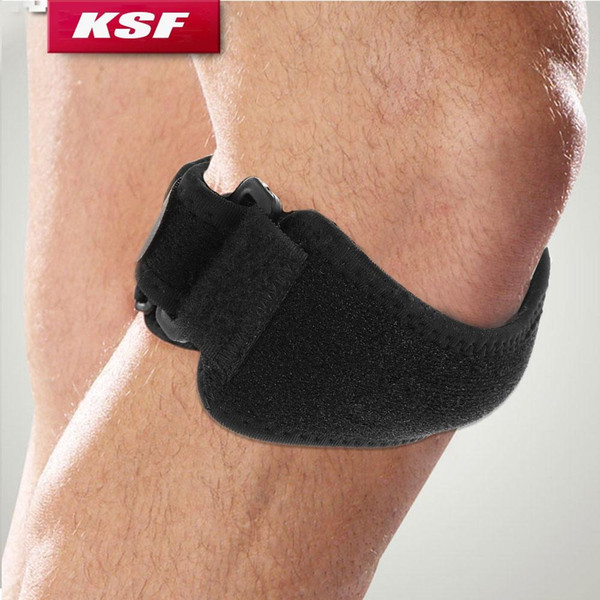 Professional Kneepad Brace Pad Kneecap Protector BreathableJumper Elbow Patella Tendon Support Knee Strap Band One Size Free Shipping BV