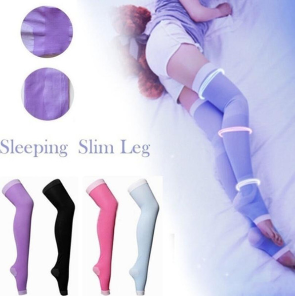 Compression Calf Slimming Stretch Socks Tights Varicose Sleeping SLIM Leg Anti Cellulite Shaping Stockings Foot Care Tool