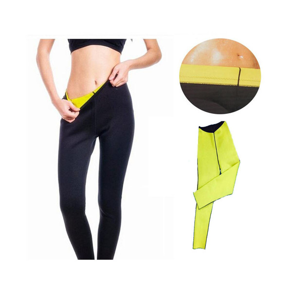 Compression Shapewear Weight Loss Control Postpartum Pants Women Neoprene Waist Trainer Body Shaper Cincher Sliming Leggings Sweat Tights