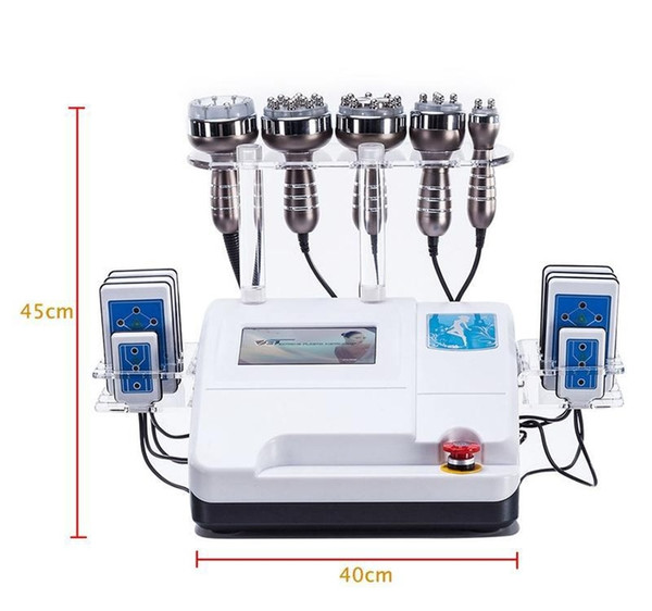 2019 NEW Body Shaper Weight Loss Skin Care Machine 6 In 1 Ultrasonic Cavitation RF Vacuum