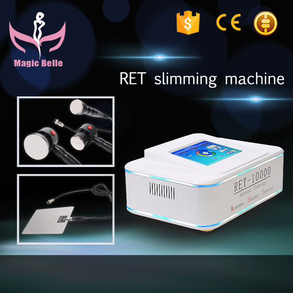 Portable New arrival professional ret monopolar rf body slimming machine The Resistive Electrical Transfer RET