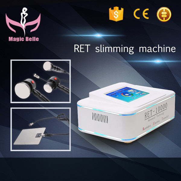 No side effec The Resistive Electrical Transfer RET multipolar RF vacuum slimming machines weight loss device for home use