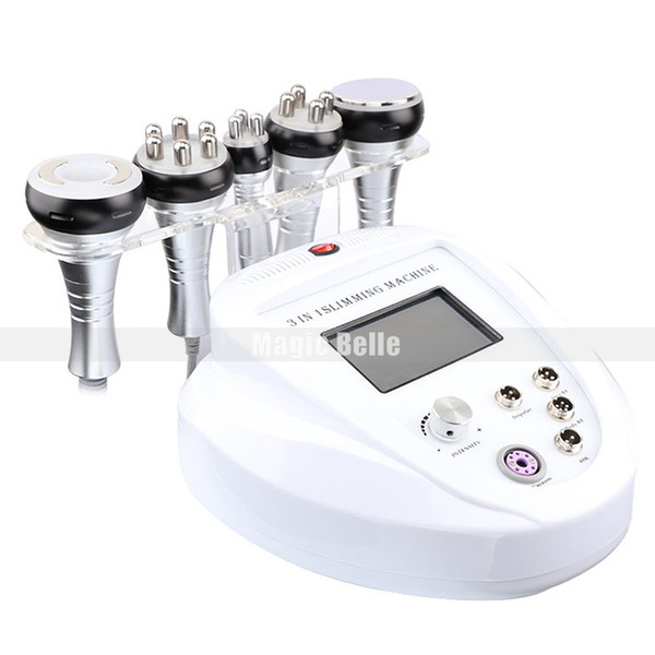 Vacuum RF 40K Cavitation Slimming Machine 5 Handles Cavism Portable Cavitation Machine