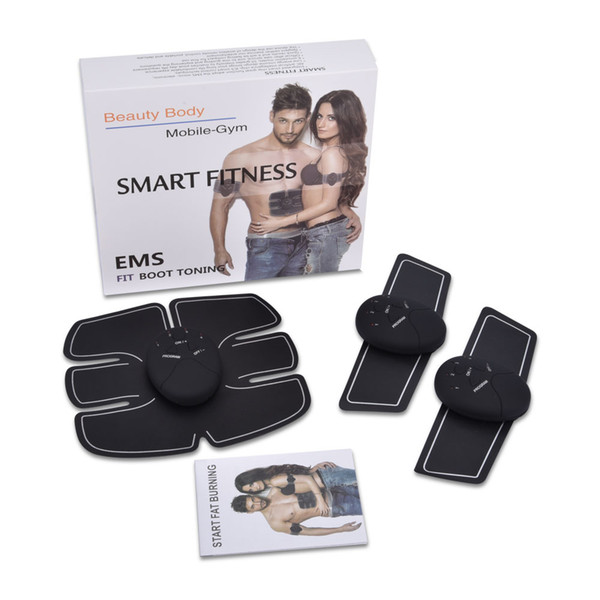 18ss Abdominal Muscle Training Stimulator Device Wireless EMS Belt Gym Professinal Body Slimming Massager Home Fitness Beauty Gear