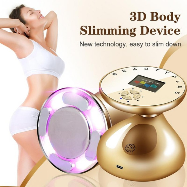 3D RF LED Ultrasonic Body Slimming Massager Skin Lifting Rejuvenation Fat Burner Removal Anti Cellulite Slimming Tightening Tool