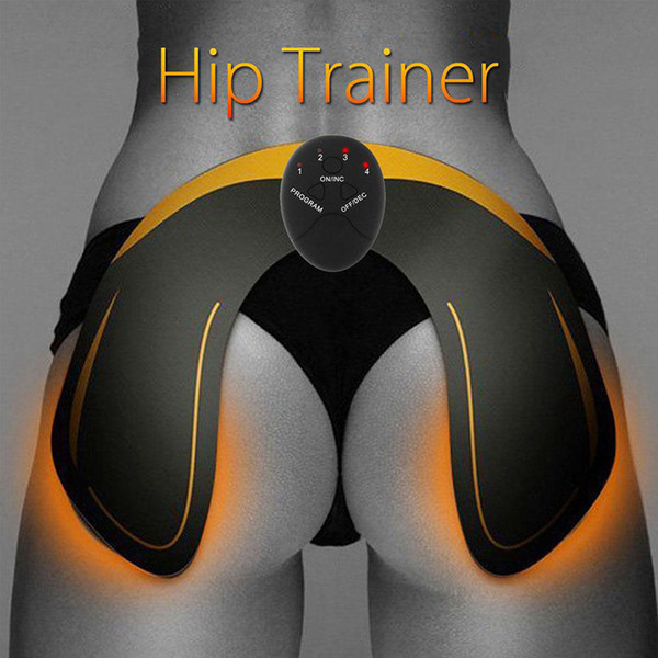 Portable Intelligent EMS Hip Trainer Lifting Waist Slimming Muscle Stimulator ABS Buttock Body Fitness Tools Hip Pump Massage 367