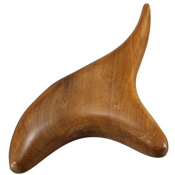 1Pc Triangle Trigeminal Body Relax Fragrant Wood Neck Shiatsu Reflexology Wooden SPA Therapy Massager Blood Circulation