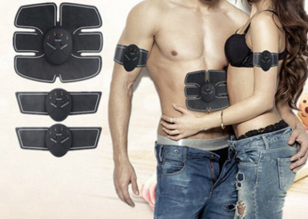 Hi-Intensity 6 Pack Electro Muscle Abdominal Trainer with Arm/Leg Toner Attachments - Get Your Abs FIT, Anytime Anywhere!