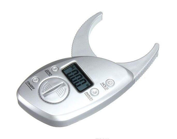 Digital LCD Body Fat Caliper Skin Fold Analyzer FAT Measurement Thickness Test Slimming Machine