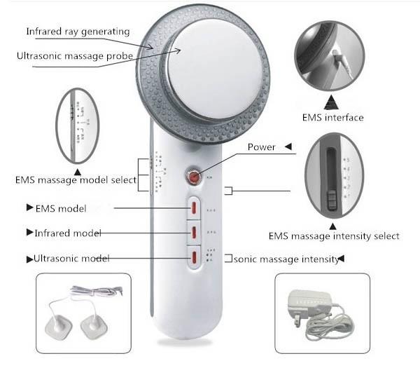 portable ultrasonic slimming machine & weight loss equipment for body