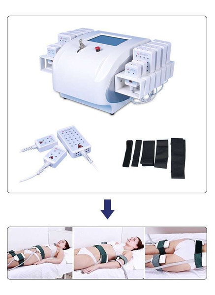 12 pads 130-350nm Lipo Laser Fat Remover Body Shapping