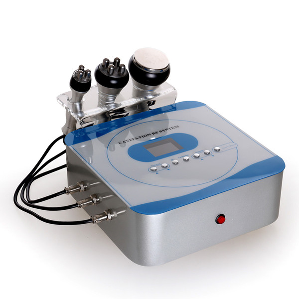 40KHZ Ultrasonic cavitation machine 5Mhz radio frequency and red led light face and body beauty Slimming Machine