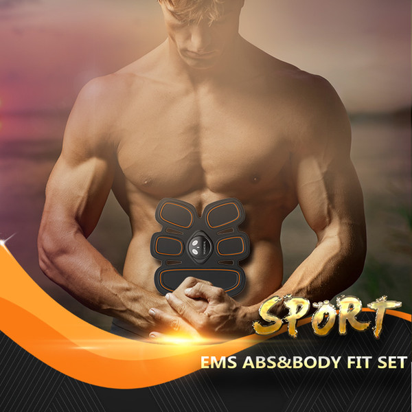 EMS Electronic Pulse Body Massager Abdominal Muscle Toner Trainer for Weight Loss