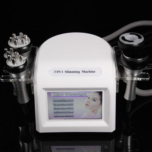 Portable Ultrasonic Cavitation Bipolar Tripolar RF Vacuum Slimming Machine Weight Loss