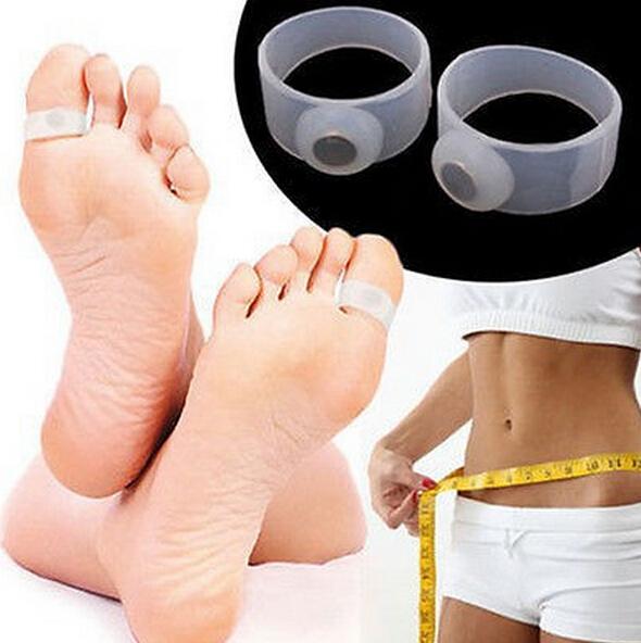 Slimming Silicone Foot Massage Magnetic Toe Ring Machine Burning Foot Care Tool Fitness Health Care Easy Quick Factory