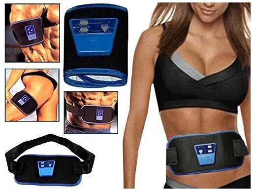 Slimming Body Massage Belt Massager Health Electronic Muscle Arm leg Waist Slimming Body Mini Massager Belt Lose Weight