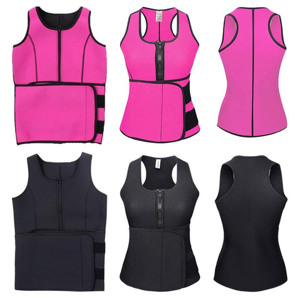 2018 Womens Neoprene Waist Trainer Corset Sweat Belly Belt Vest Slimming Shapewear Slimming Belt