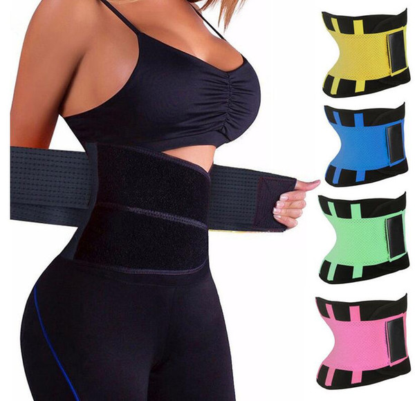 Women's Fitness Waist Cincher Waist Trimmer Corset Ventilate Adjustable Tummy Trimmer Trainer Belt Weight Loss Slimming Belt 20pcs