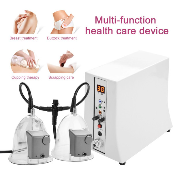 New listing Vacuum Massage Lymph Detox Therapy Enlargement Pump Lifting Breast Massage Bust Big Cup Body Shaping Beauty