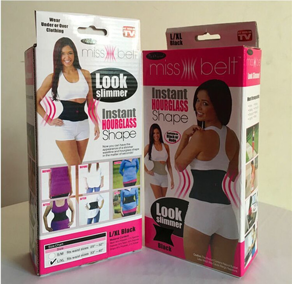 Miss Belt Look Slimmer Belt Waist Instant Hourglass Shape Trainer Body Sculpting Slimming