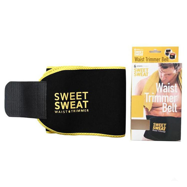 Sweet Sweat Premium Waist Trimmer Men Women Belt Slimmer Exercise Ab Waist Wrap with color retail box